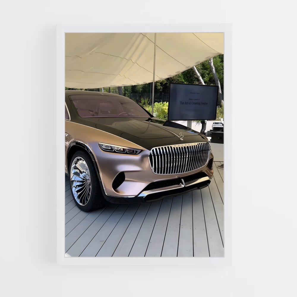 Poster SUV Visionnaire – affiche Mercedes (vue 3)